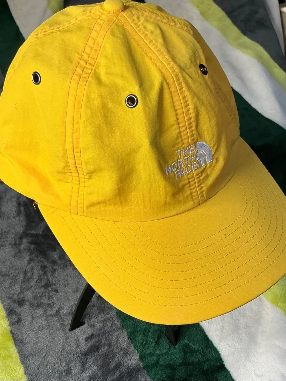 The North Face Throwback Tech Hat- Vibrant Yellow